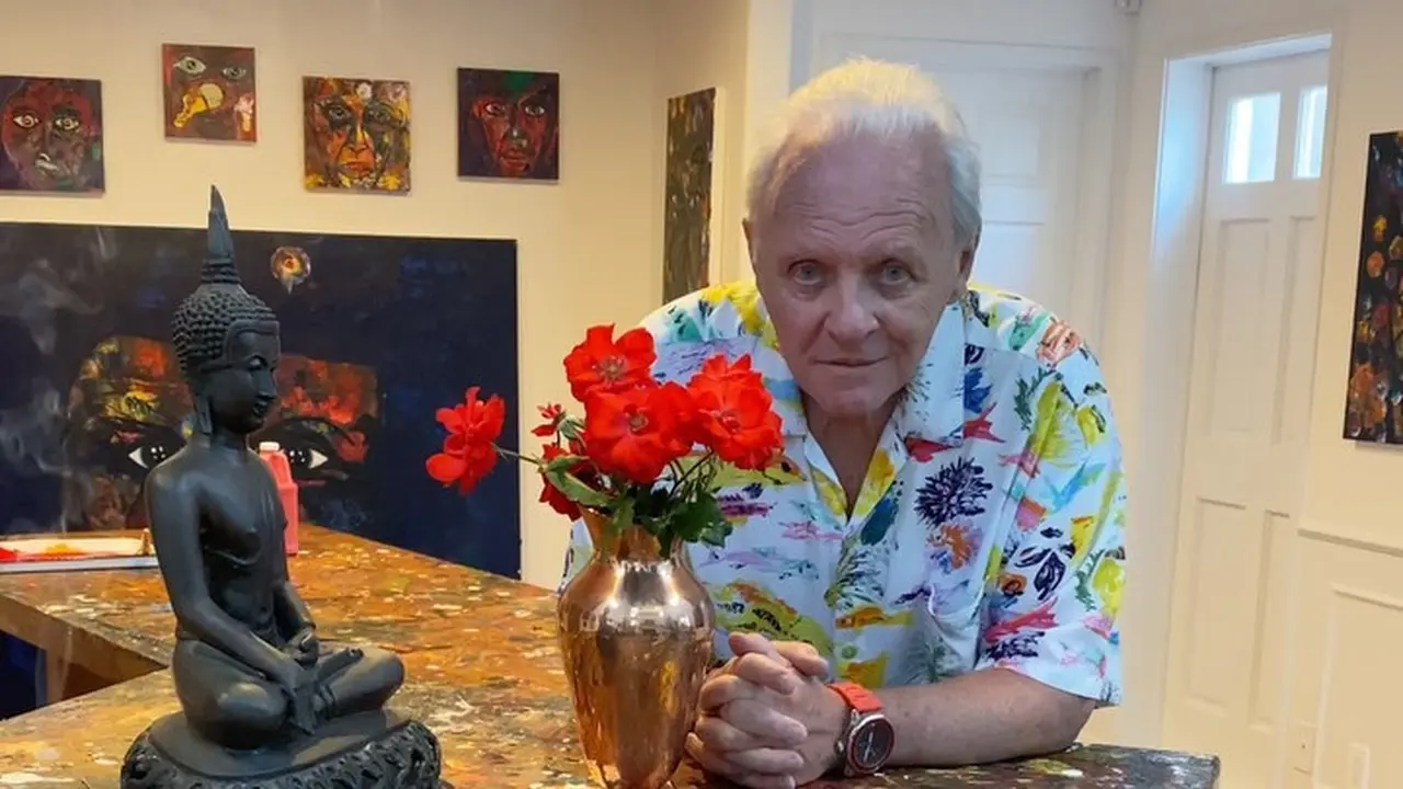 Anthony Hopkins. (Instagram/ anthonyhopkins)