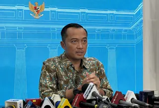 Menteri Sekretaris Negara (Mensesneg) Prasetyo Hadi (Liputan6.com/Lizsa Egeham)