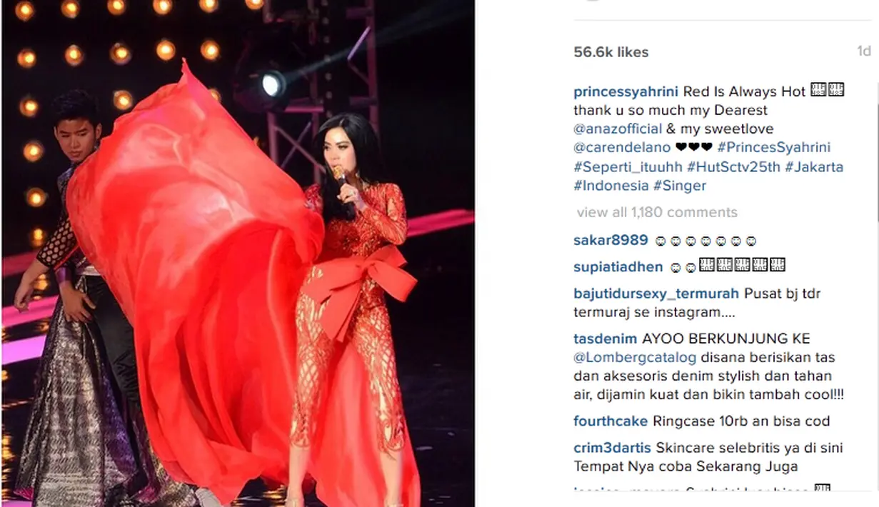 (via instagram/@princessyahrini)