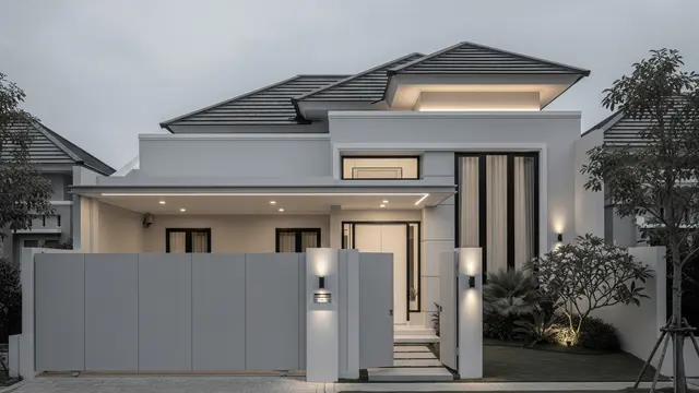 Model Monokromatik dengan Gate Solid