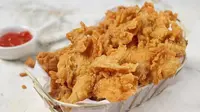 Resep jamur krispy/crispy (Sumber: Pinterest/Topwisata.info)