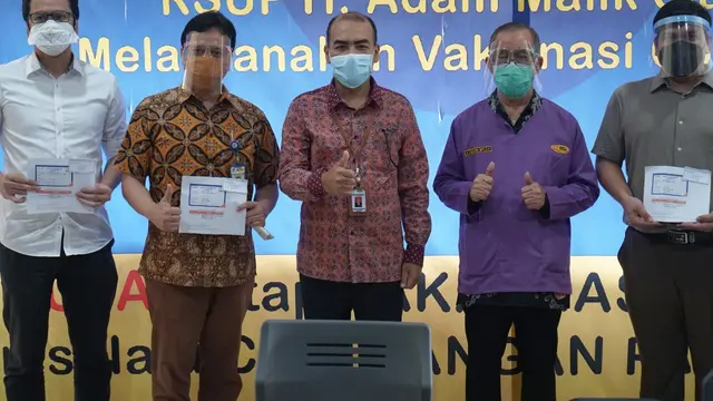 Vaksinasi Covid-19 di Sumut