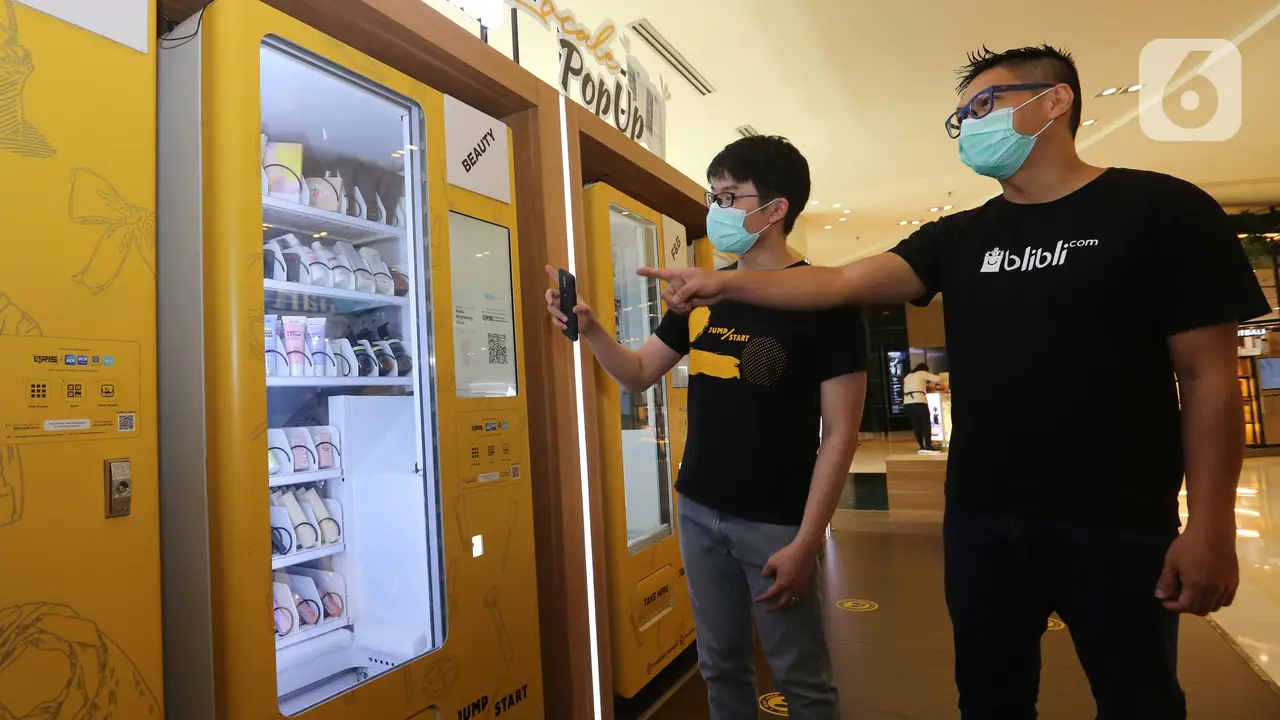 Smart Vending Machine Sajikan Produk UMKM