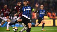 Penyerang Inter Milan, Mauro Icardi. (AFP/Marco Bertorello)