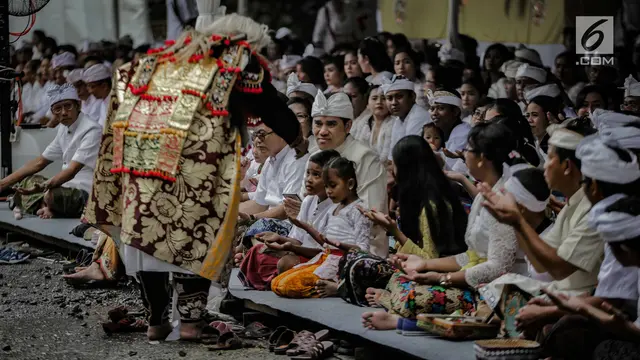 Melihat Prosesi Tawur Agung Kesanga di Pura Aditya Jaya Rawamangun