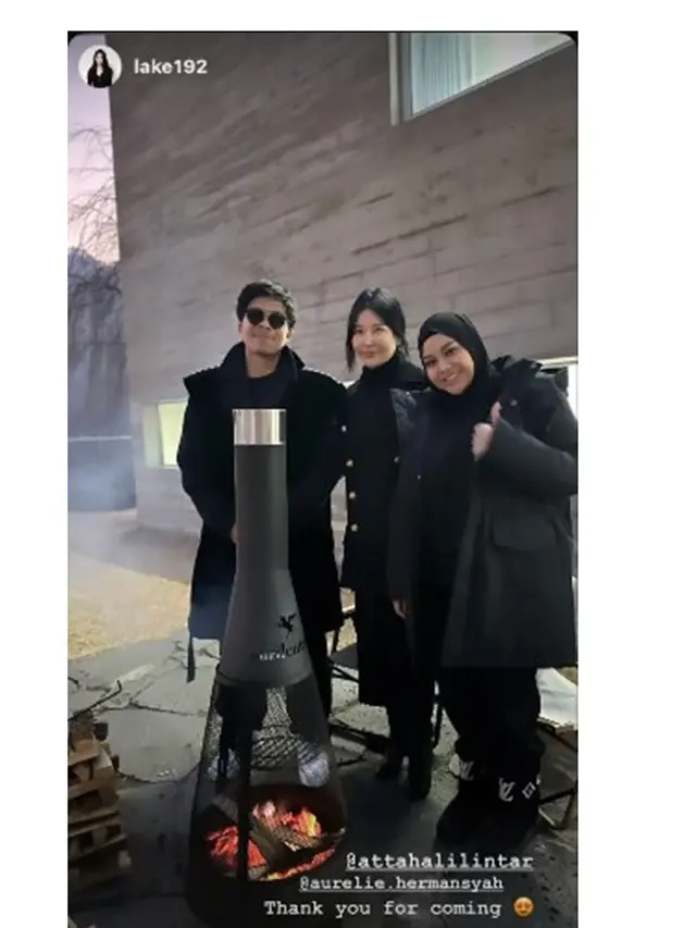 6 Potret Atta Halilintar dan Keluarga Liburan Akhir Tahun di Korea Selatan, Seru Banget