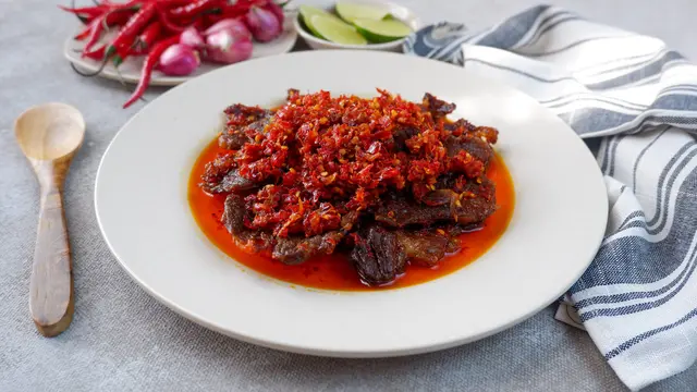 dendeng sapi balado
