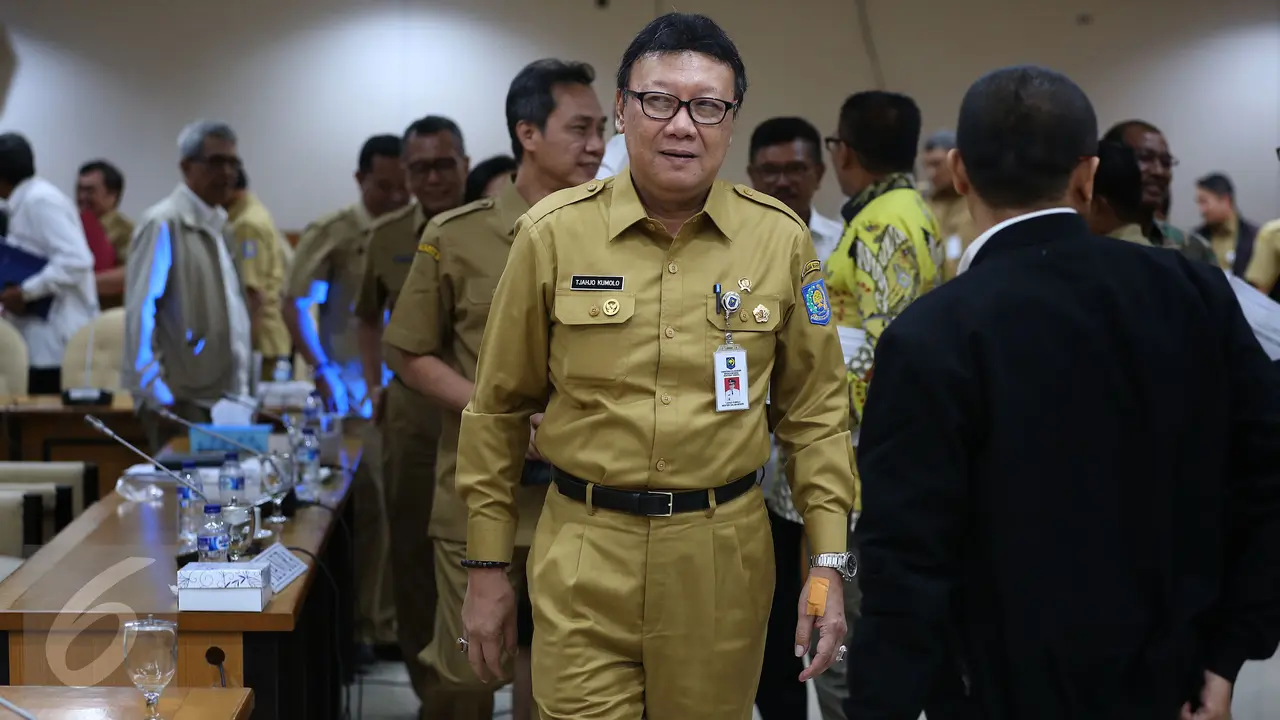 Mendagri Tjahjo Kumolo