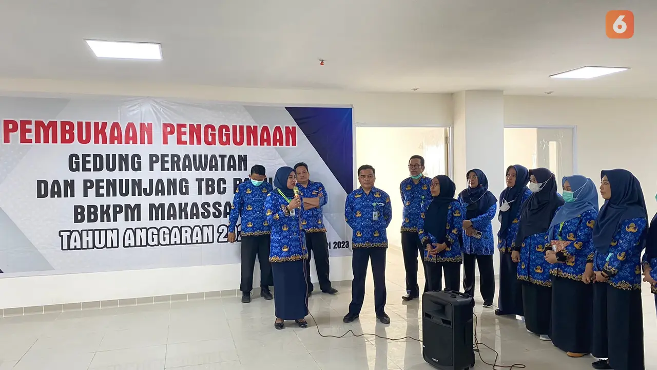 Pembukaan dan penggunaan gedung baru perawatan BBKPM Makassar (Liputan6.com/Fauzan)