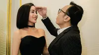 Hadir Bareng di Resepsi Luna Maya, Ini 7 Foto Detail Jas Ari Lasso dan Dress Dearly Djoshua yang Elegan