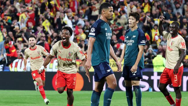 Foto: Arsenal Kena Comeback RC Lens di Liga Champions