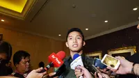 Pebulutangkis Indonesia, Jonatan Christie, berharap PB Tangkas bisa melahikan atlet-atlet bulutangkis sukses di masa depan. (Bola.com/Zulfirdaus Harahap)