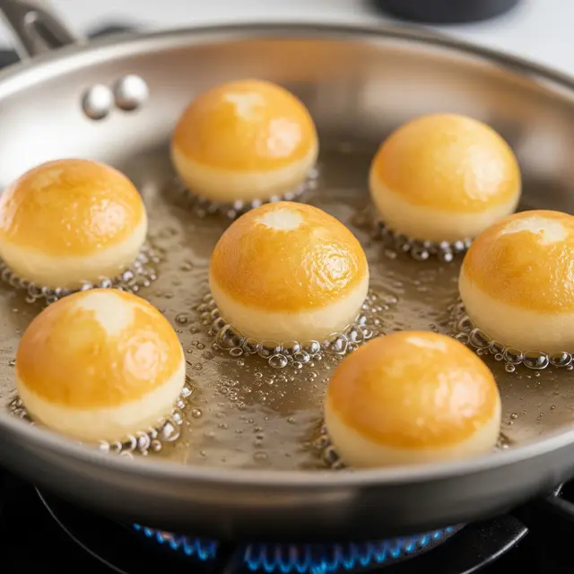 Cara Membuat Roti Bomboloni Isi Cokelat Lumer Takaran Gelas (Image by Gemini AI)