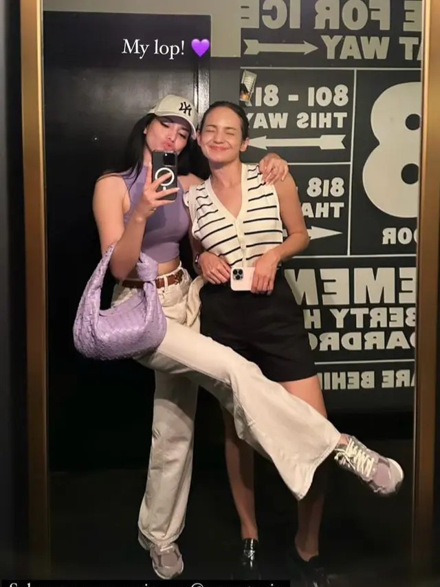 7 Potret Enzy Storia dan Medina Dina di Amerika Serikat, Seru Kumpul Bestie