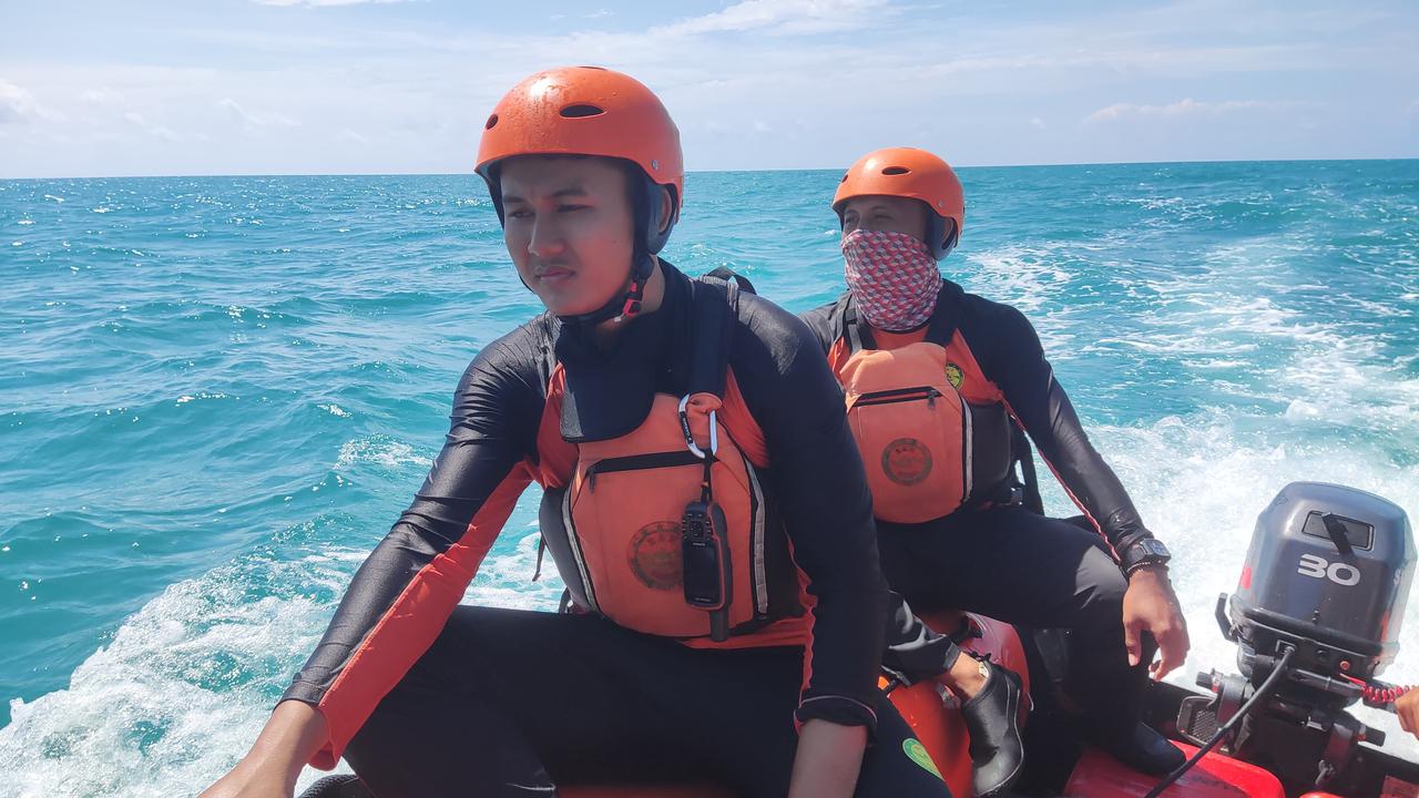 Pencarian tiga nelayan Sumenep yang tenggelam belum juga membuahkan hasil. (Istimewa)