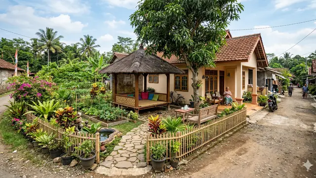 Eksterior Rumah Hook Minimalis (Foto: Gemini AI)
