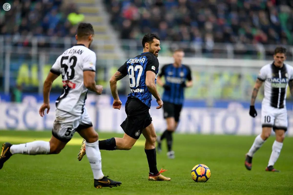 Inter Milan vs Udinese (Twitter Inter)
