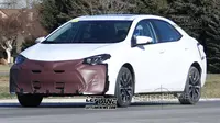 Toyota Corolla Bermuka Mirai Terpantau Uji Jalan