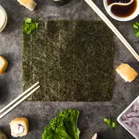 Ilustrasi Bahan Membuat Onigiri Jepang / by freepik