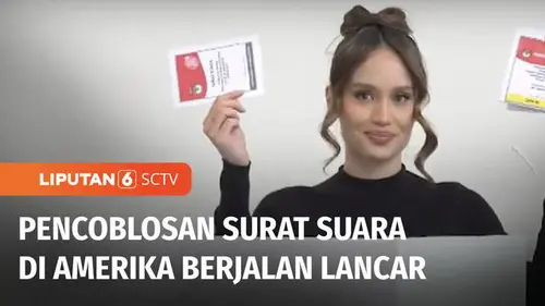 VIDEO: Antusias WNI di Amerika Serikat untuk Melakukan Pencoblosan Tinggi