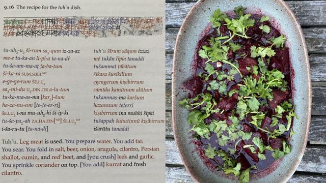 Pria Ini Mencoba Memasak Resep Masakan yang Telah Berusia 4000 Tahun. (Sumber: Twitter/Bill_Sutherland)