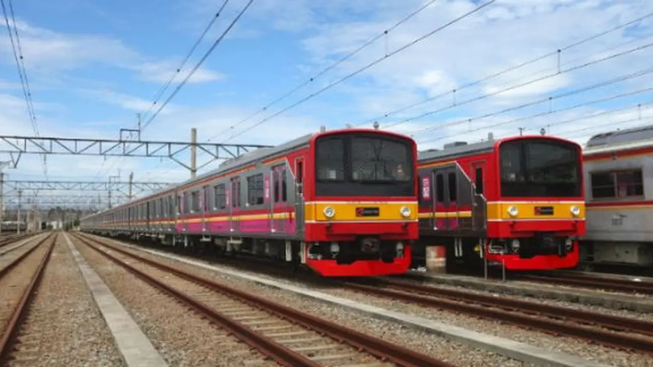 KRL Commuterline Jakarta/Twitter.com.