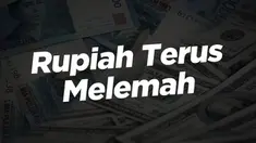 Nilai tukar rupiah terhadap dolar Amerika Serikat (AS) terus melemah dalam beberapa pekan terakhir.