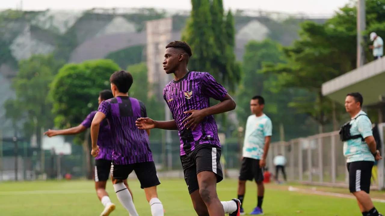 Ousmane Maiket Camara - Pemusatan Latihan Timnas Indonesia U-20