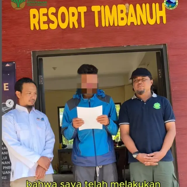 3 Pendaki Gunung Rinjani Minta Maaf karena Mendaki Lewat Gunung Baru Jari yang Disebut Ilegal.  (dok.Instagram @btn_gn_rinjani/https://www.instagram.com/p/DMJfWygTi_D/)