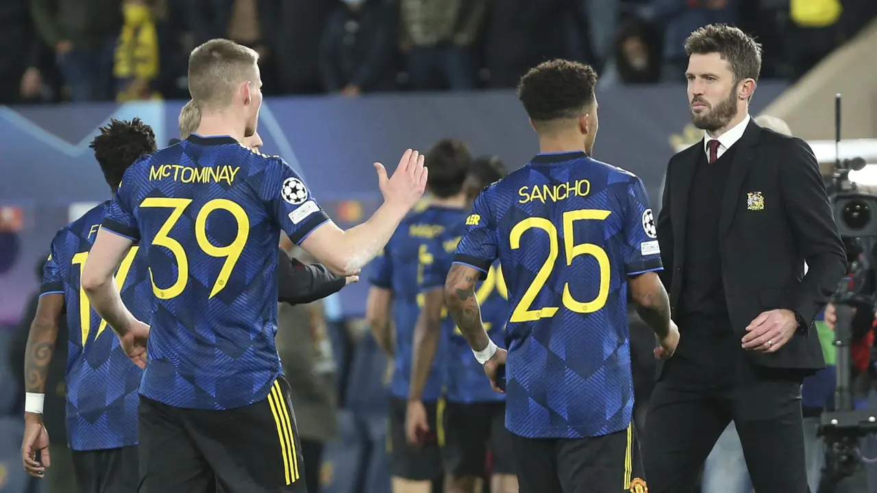 Foto: Cristiano Ronaldo dan Jadon Sancho Bawa Manchester United Lolos ke Babak 16 besar Liga Champions