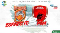 Liga 1 2018 Pusamania Borneo FC Vs PSM Makassar (Bola.com/Adreanus Titus)