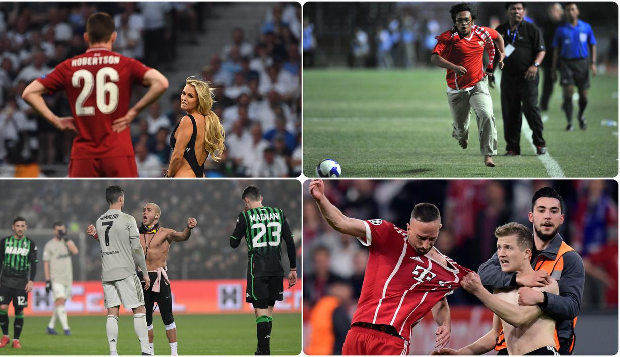 Kinsey Wolanski selebgram yang meraih popularitas dalam sekejap karena menyusup ke lapangan hijau saat final Liga Champions 2019 adalah satu dari sekian banyak contoh penyusup di lapangan hijau. Apa saja motif di balik perilaku tersebut?
