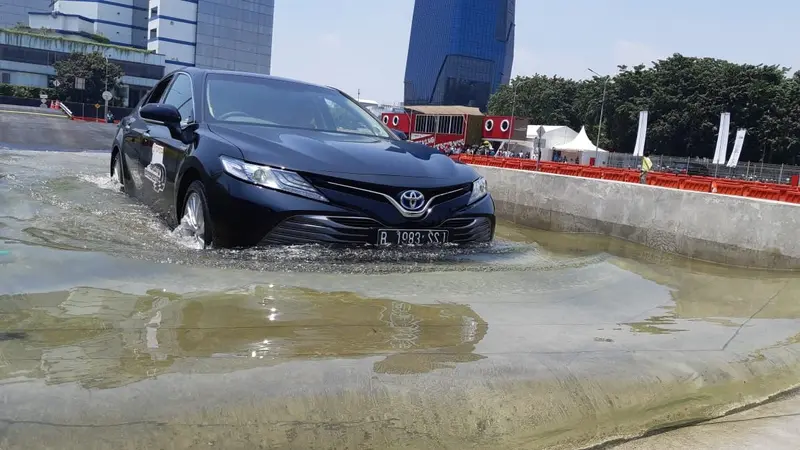 Toyota Driving Experience (TDE) di Sunter, Jakarta Utara