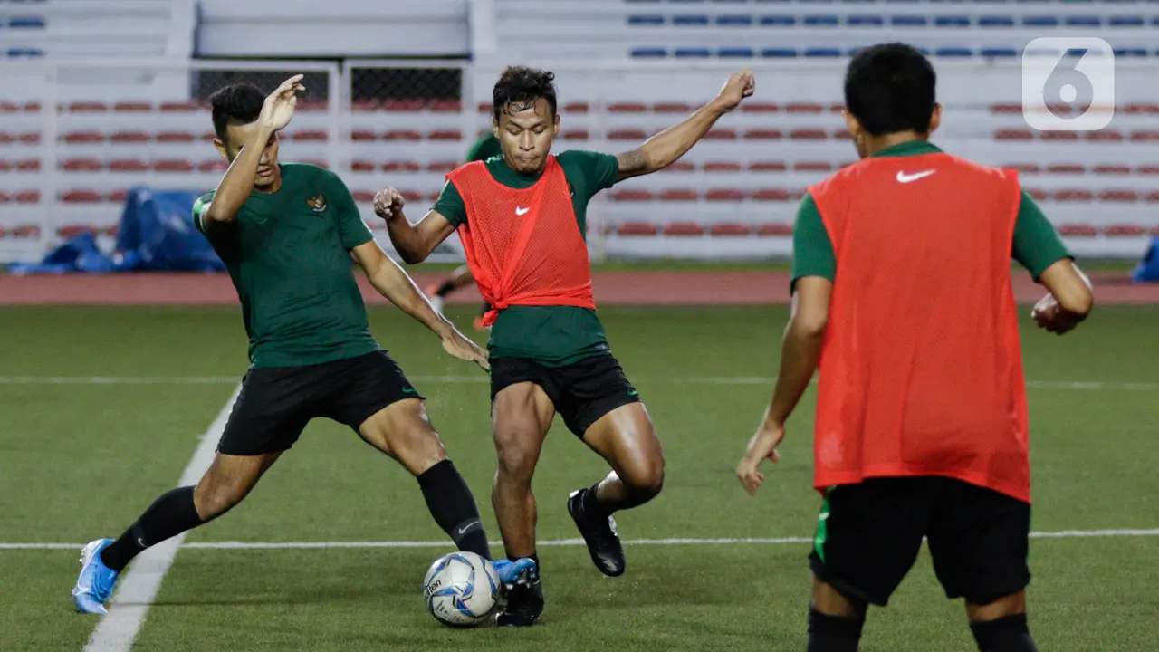 Latihan Perdana Timnas Indonesia U-22
