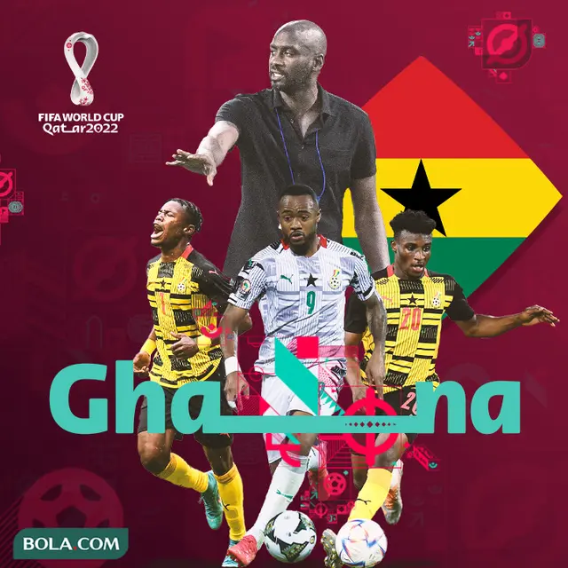Piala Dunia - Ilustrasi Timnas Ghana