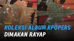 Nasib apes dan sedih dialami oleh seorang perempuan Kpopers ini karena koleksi albumnya dimakan rayap.