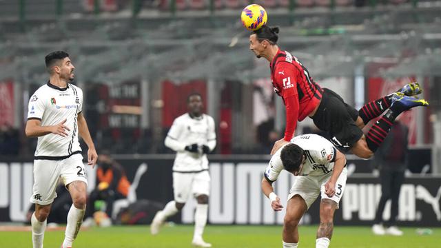 FOTO: AC Milan Dipermalukan Spezia di San Siro