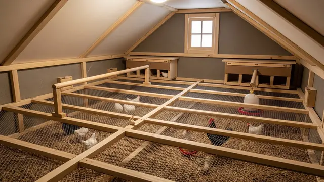 Model Kandang Ayam Close House Versi Rumahan/Gemini AI