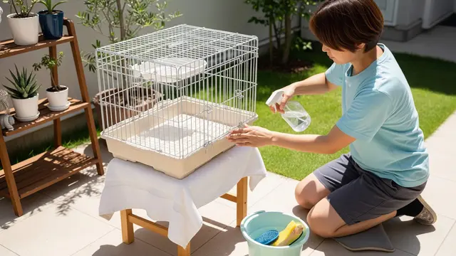 cara menghilangkan bau kandang kucing di rumah sempit