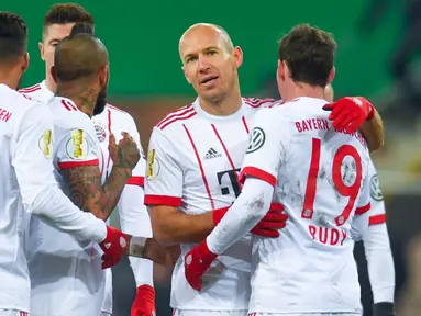 Bayern Munchen begitu mendominasi baik di bundesliga maupun DFB Pokal (AFP/Patrik Stollarz)