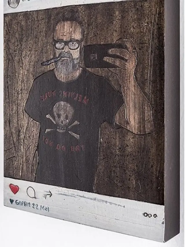 Woodcut Alex Diamond