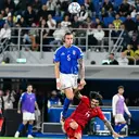 Riccardo Calafiori Cetak Gol Perdana untuk Timnas Italia di Dall'Ara, Kisahnya Seperti Sudah Tertulis