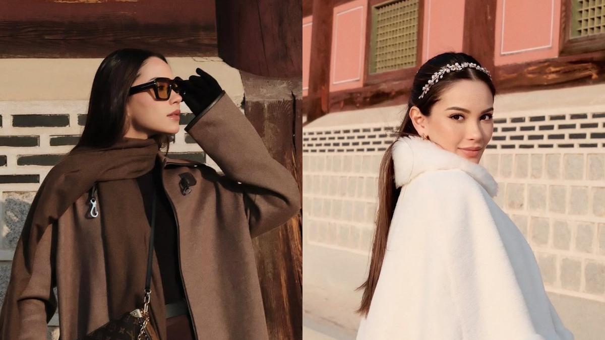 Gaya Dualisme Alyssa Daguise dengan Outfit Musim Dingin, Tampil Ala Korean Princess vs Edgy Fashionista