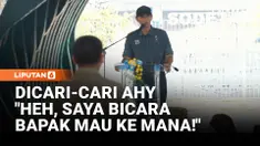AHY emosi, saat pejabat pemerintahan pergi di tengah pengarahan pentingnya tentang penanganan banjir.