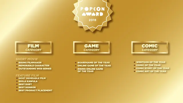 Popcon Award 2018