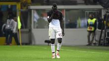 Striker AC Milan asal Italia, Mario Balotelli. (AFP/Olivier Morin)