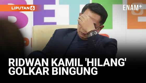 VIDEO: Golkar Ingin Bantu Tapi Ridwan Kamil 'Menghilang'