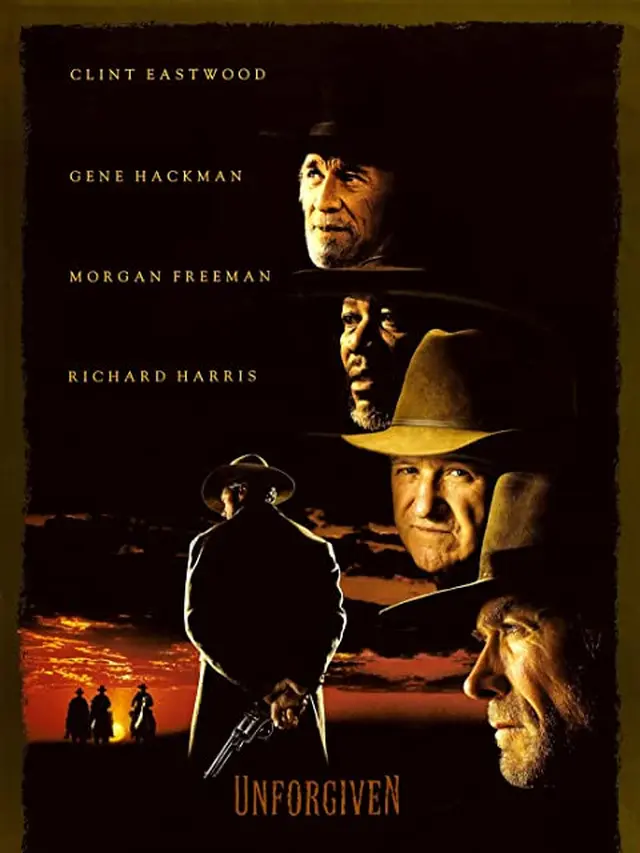 Poster film Unforgiven. (Foto: Dok. Malpaso Productions/ Warner Bros. Pictures)