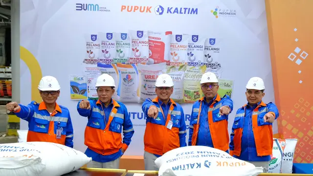 Pupuk Kaltim Gelar Pengantongan Terakhir di Penghujung Tahun 2022