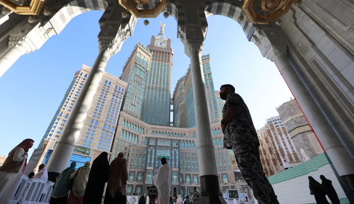 Arab Saudi mengumumkan bahwa bulan puasa Ramadhan 1444 H akan dimulai dari 23 Maret 2023. (AFP/Abdel Ghani)